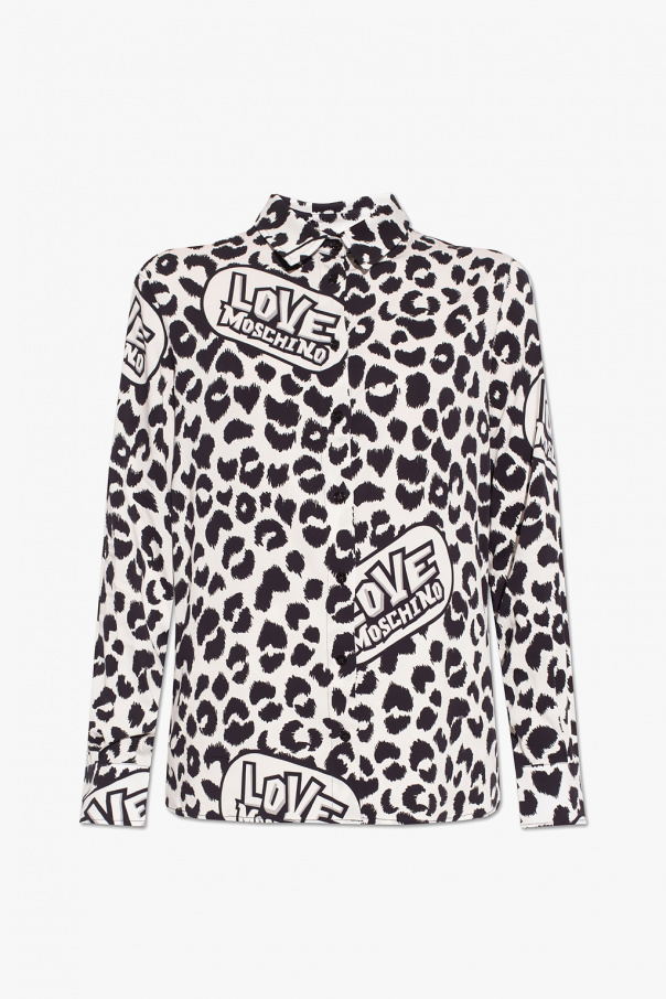 Moschino leopard sweater outlet